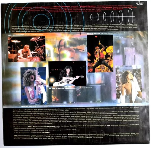 EX/EX Tesla The Great Radio Controversy First Press 1989 VINYL LP Excellent! - Picture 3 of 5