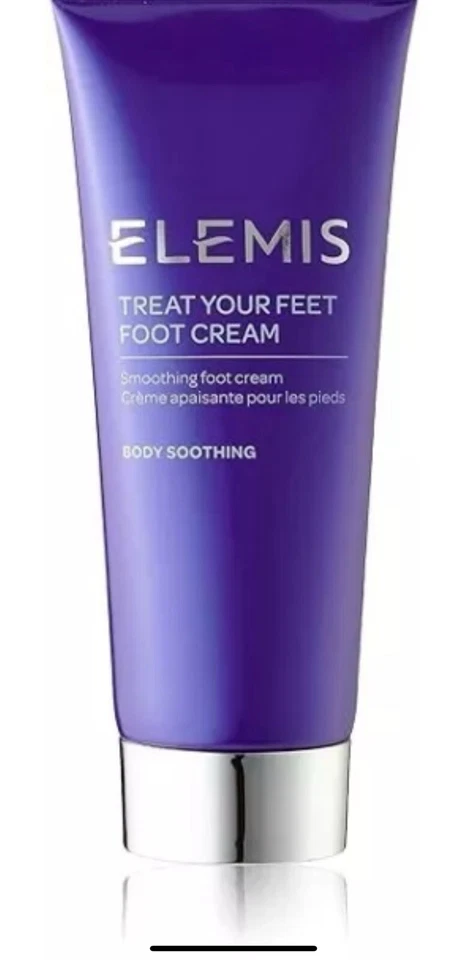 Crema suavizante de pies Elemis Treat Your Feet 2,5 oz/75 ml fecha de salida 2026 caja Foto 2 de 2