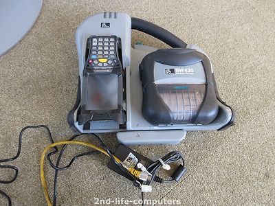 Zebra RW420 + Symbol MC9094 + Vehicle Mount Route Palette & Power Supply POS SET