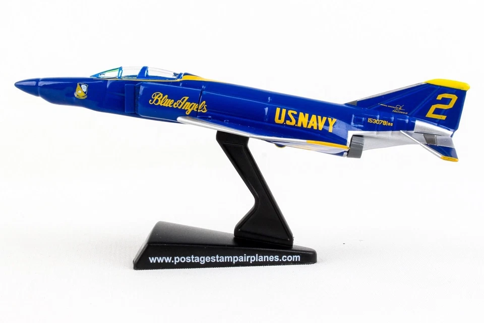 F-4 (F-4B) Phantom II - Blue Angels - US NAVY - 1/155 Scale Diecast Model - Image 4 of 4