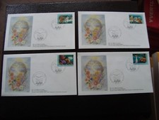 NATIONS-UNIES (genève) - 4 enveloppes 1er jour 15/3/1991 (B17) 