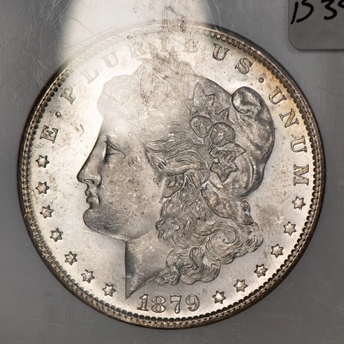 1879-S $1 Morgan Silver Dollar - Looks Proof-Like - NGC MS 65 - SKU-B3820