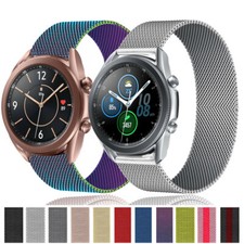 For Samsung Galaxy Watch Active 2 40mm/44mm Stainless Steel Milanese Band Strap