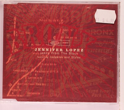 Jenny From The Block - Jennifer Lopez (CD Single, 2002)