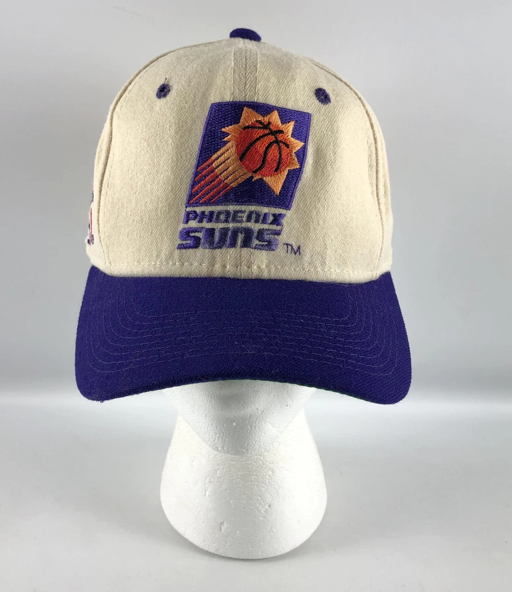 Phoenix Suns Sports Specialties The Pro Baseball Hat White Purple Vintage Size 7
