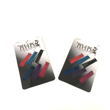 Vintage color hair bobby pins pin ups by Philips still on original card