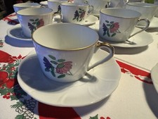 11 Tasses Bernardaud Vintage