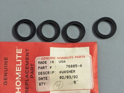 #ad New Genuine Homelite Washers 4 76885 A $3.99