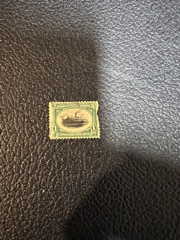 SCOTT 294 1901 1 CENT PAN AMERICAN EXPOSITION NOT IN BAD SHAPE - Image 4 of 4