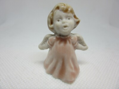 Wade Standing Angel 1963 - Pink Dress, Brown Hair