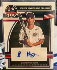 KEKAHUPONO KONG 2023 Panini Stars & Stripes ATHLETE DEVELOPMENT BLUE FOIL AUTO