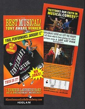 Jefferson Mays "GENTLEMAN'S GUIDE TO LOVE AND MURDER" 2016 Closing Flyer