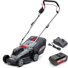 Akku Rasenm&auml;her 36V Bosch kompatibel 33cm inkl 2Ah Akku Ladeger&auml;t IKRA