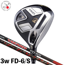 HONMA Tour World TR21 Fairway Wood TiFW 3W Vizard FD-6 Graphite Shaft Flex S New