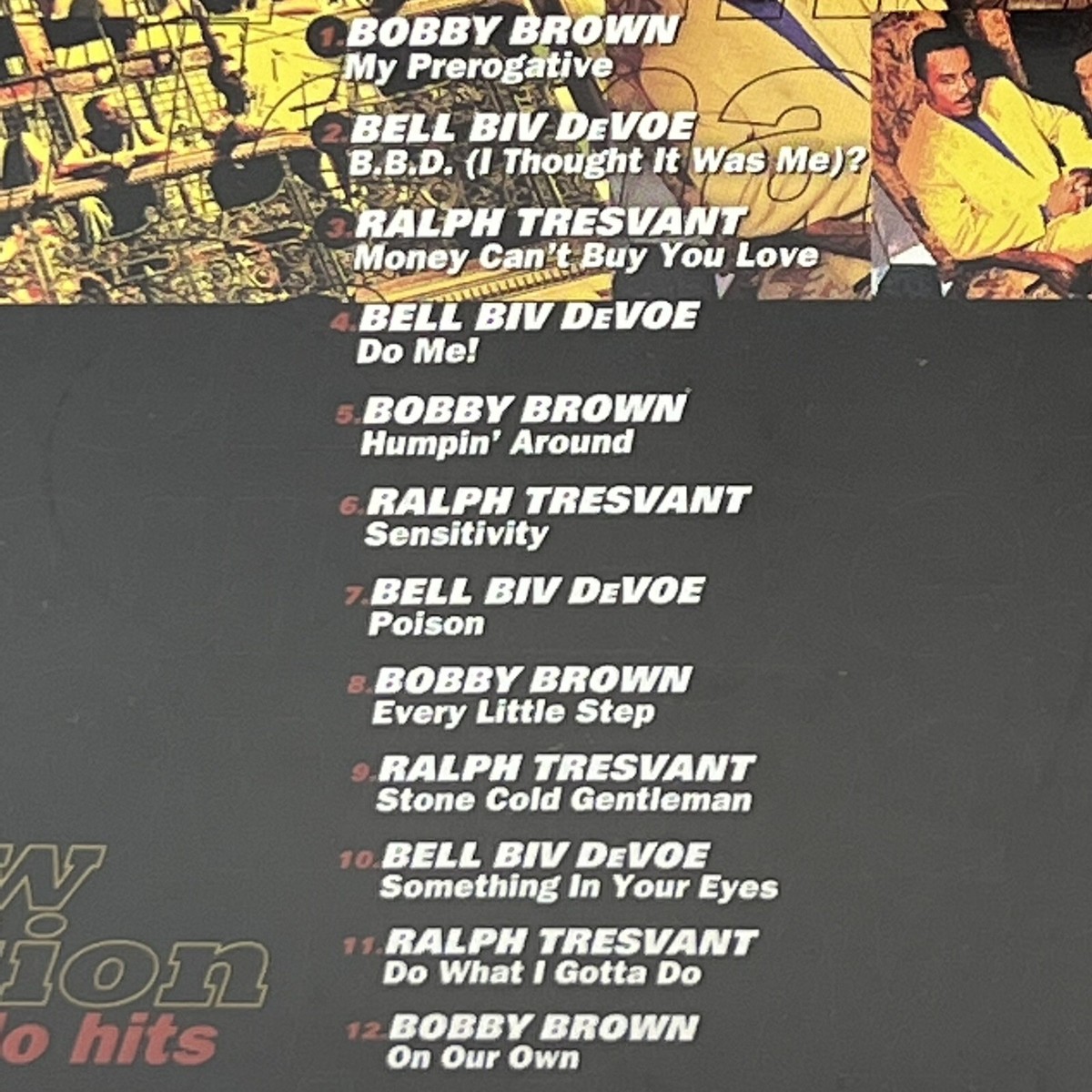 New Edition Solo Hits Bobby Brown Bell Biv DeVoe Ralph Tresvant Cd