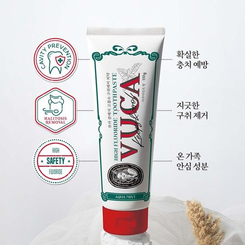 Toothpaste Vuca Korea Toothpaste VUCA High Fluoride Bad Breath Care Toothpaste Aqua ...