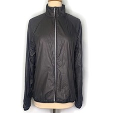 Icebreaker Women’s Merino Wool Cool Lite Rush Windbreaker Full Zip Jacket Size M