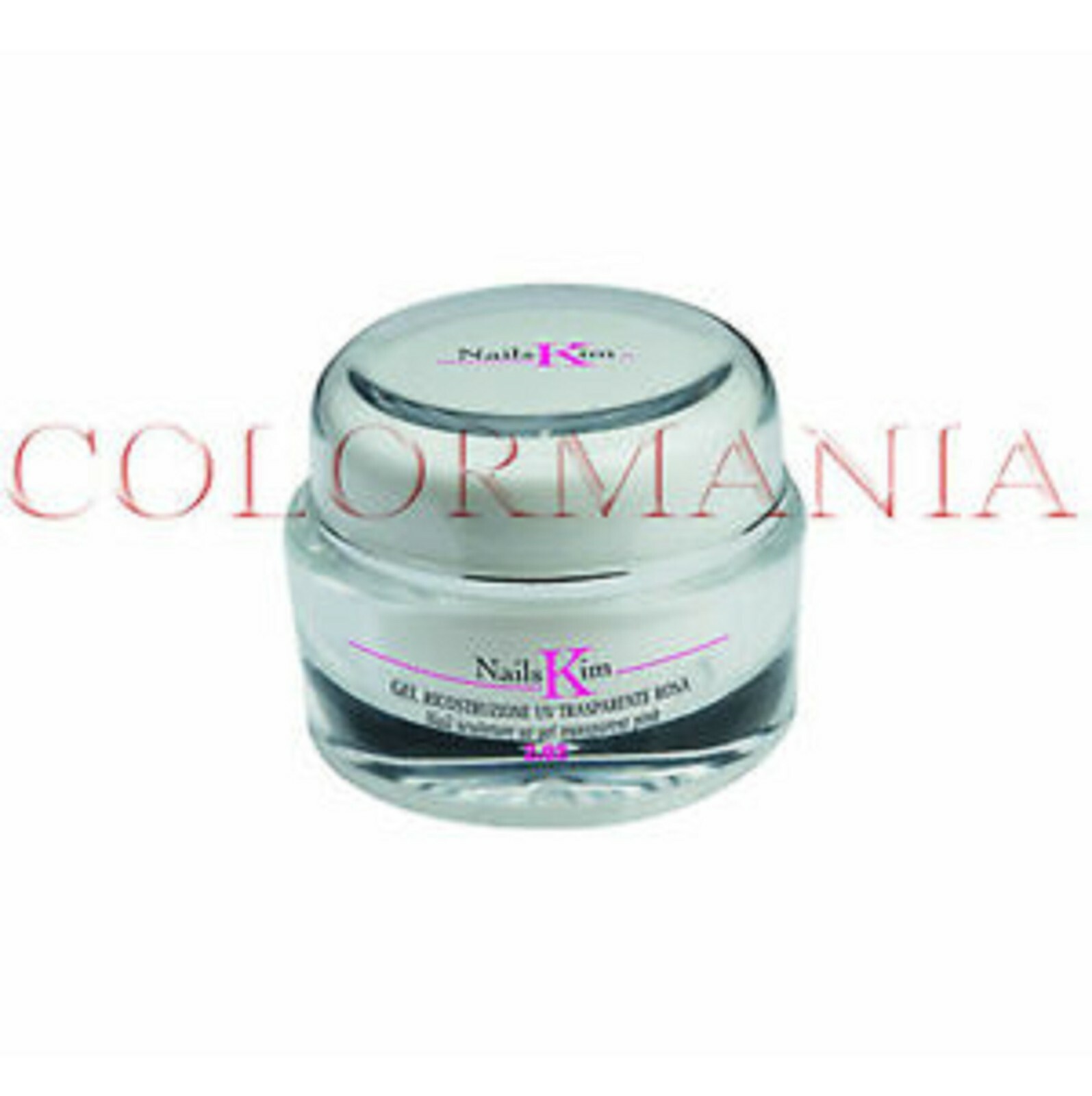 NAILS KIM GEL BUILDER CLEAR TRASPARENTE ROSA UV RICOSTRUZIONE UNGHIE 30 ML 