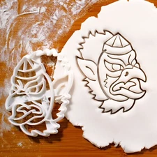 Karasu Mask Cookie Cutter -mythology legendary mythical creature Japanese Tengu