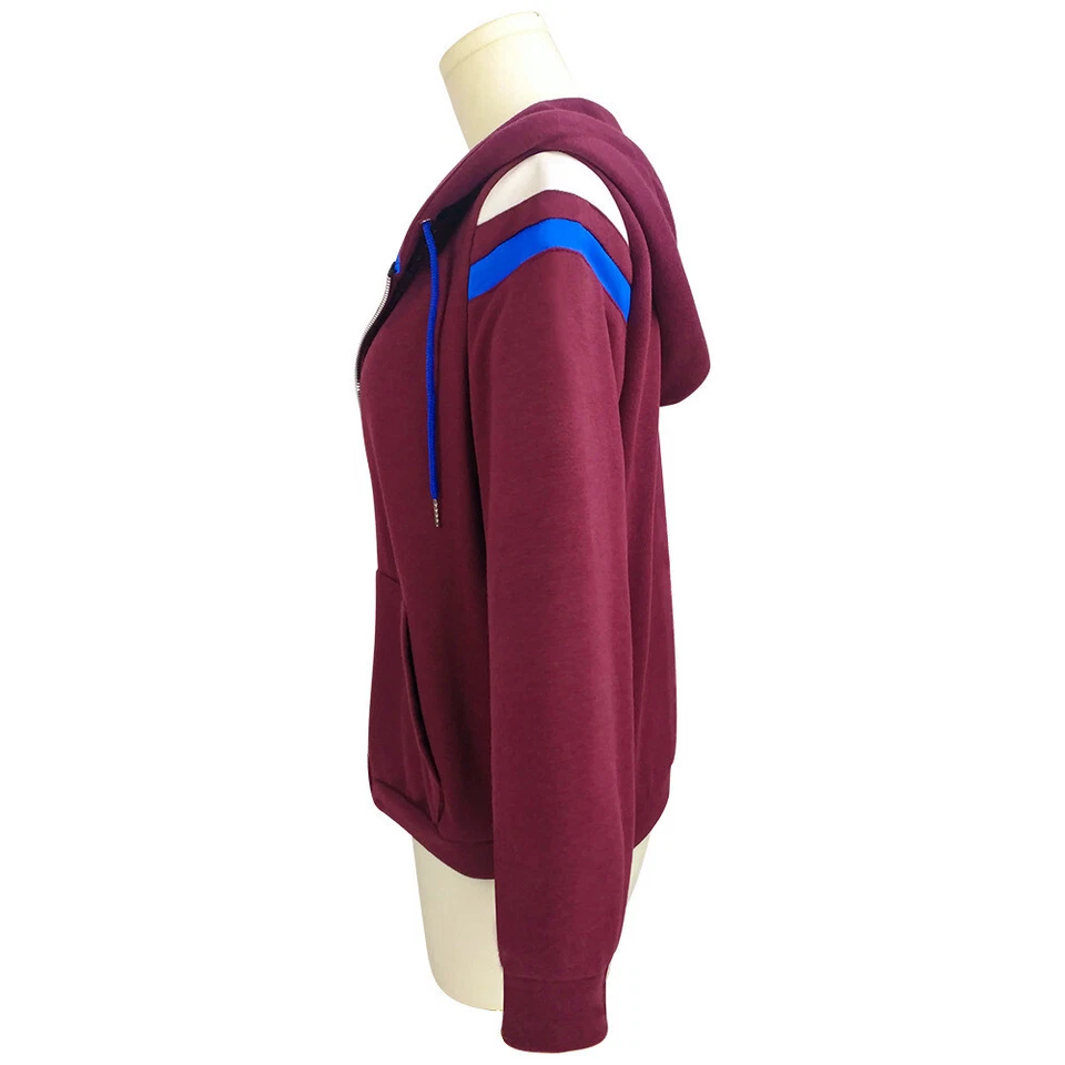 Wanda Vision Bruja Escarlata Sudadera con Capucha Disfraz Disfraz Chaqueta Abrigo de Halloween  Foto 4 de 4