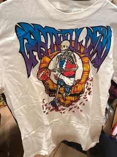GRATEFUL DEAD OFFICIAL BOSTON GARDEN 1991 T SHIRT