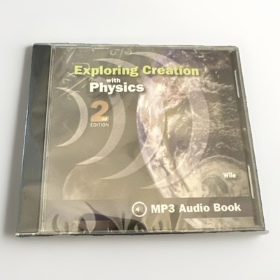 Apologia Physics 2nd Edition MP3 Audio Book (2-CD MP3 Audio, 2020) Sealed