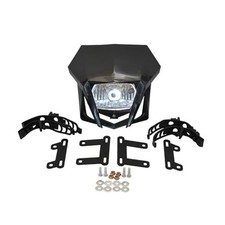 Dirt Bike Headlight Plate, Motorcycle Headlamp For CRF 150 230 XR YP20 Black