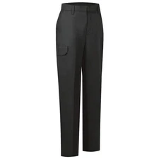 RED KAP PT89BK 14 30 Work Pant,Black,30 in Inseam 798GR7