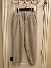 Varley Chaucer Pant Womens High Rise Wide Ribbed Soft Corduroy Joggers Size S