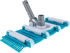 U.S. Pool Supply 16" Manual Vacuum Head for Inground Pools, Side Teal 