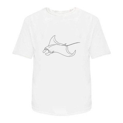 'Manta Ray' Unisex T-Shirt -  100% Cotton (S-XXL) (TA053587)