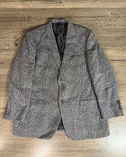 VTG Brooks Brothers Madison Men s Tweed Shetland 100 Wool 2 Button Blazer 44R