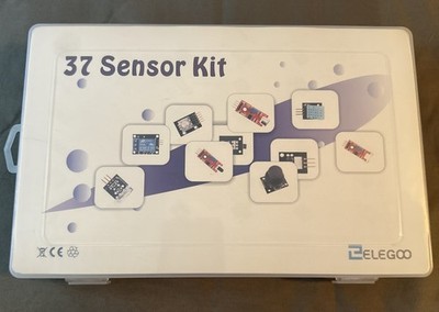 ELEGOO 37 in 1 Sensor Modules Kit V3.0 with Tutorial Compatible with Arduino IDE
