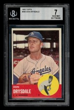 1963 Topps Set-Break #360 Don Drysdale BGS 7 NEAR MINT