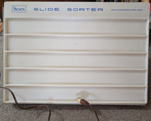 Vintage Sears Illuminated Slide Sorter No. 9905 - works great - no box