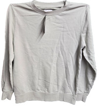 Goodfellow  Co. Mens Sage French Terry Crewneck Pullover Sweatshirt Size Medium