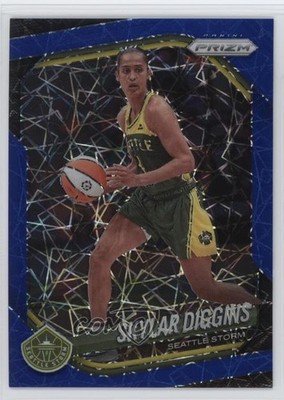 2025 Panini Prizm WNBA Blue Velocity Skylar Diggins-Smith Diggins #123 1c7