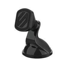 Black Portable Suction Cup Magnetic Phone Mount for Car Home or Office