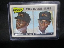 1965 Topps #16 Joe Morgan RC Rookie Card W/ Sonny Jackson Set Filler Opportunity. rookie card picture