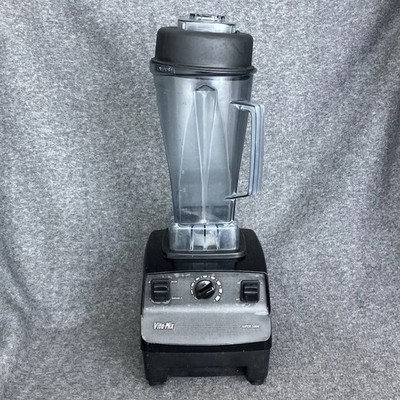 Vitamix Super 5000 Blender VM0103 Black 64 OZ Pitcher Tested Working - ISSUES