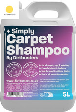 Simply Carpet Cleaner Shampoo (5L) Powerful Carpet Cleaner Solution 4.36 per litre
