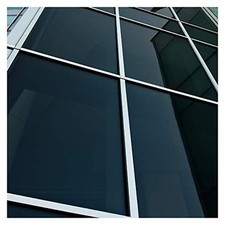 BDF NA05 Window Film Privacy and Sun Control, Black Very Dark - 36in X 12ft