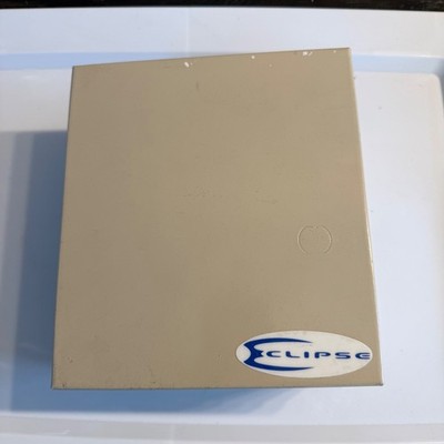Eclipse ECL-PS8DC CCTV 8 Channel Fused Power Supply Box Mean Well Tan Metal