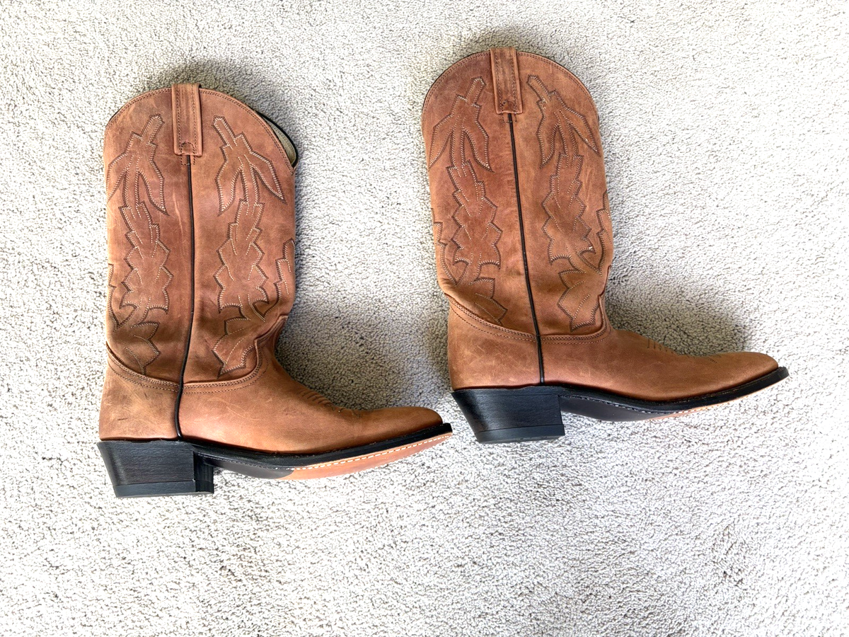 Vintage Dan Post Marlboro Men’s Boots Size 9 90 main image 2