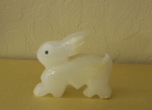 Carved Quartz Rabbit