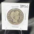 1893 Barber Half Dollar O Mint Mark Silver US Coin KEY DATE