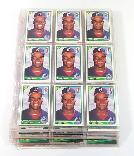Lot of (200+) Frank Thomas Assorted Cards RC's Nm/Mt 1990's Topps Score UD Fleer