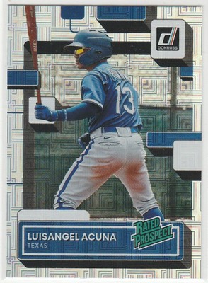 2022 Panini Donruss - Rated Prospect Vector #RP-9 Luisangel Acuna (RC)
