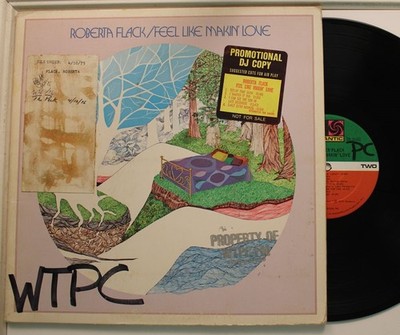 Roberta Flack Lp Feel Like Makin' Love On Atlantic - Vg+ To Vg++/ Vg+ to Vg++