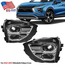 Front LED Headlight Left/Right For Mitsubishi Eclipse Cross 2022 2023 2024 2025